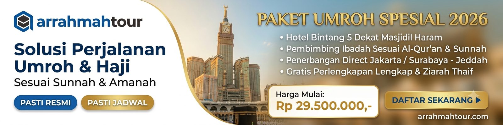 Iklan: Arrahmah Tour