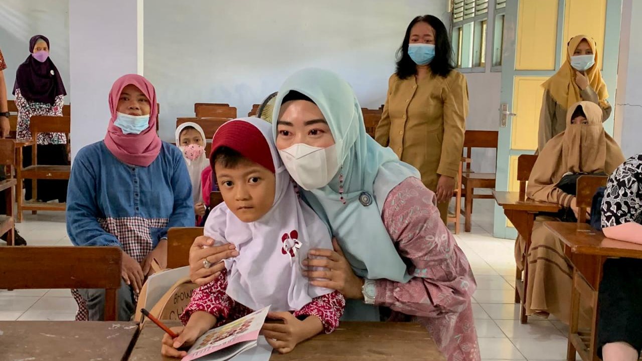 Berkaca-kaca, Inggit Bersyukur 31 Siswa SKB Kota Pekalongan Memulai KBM
