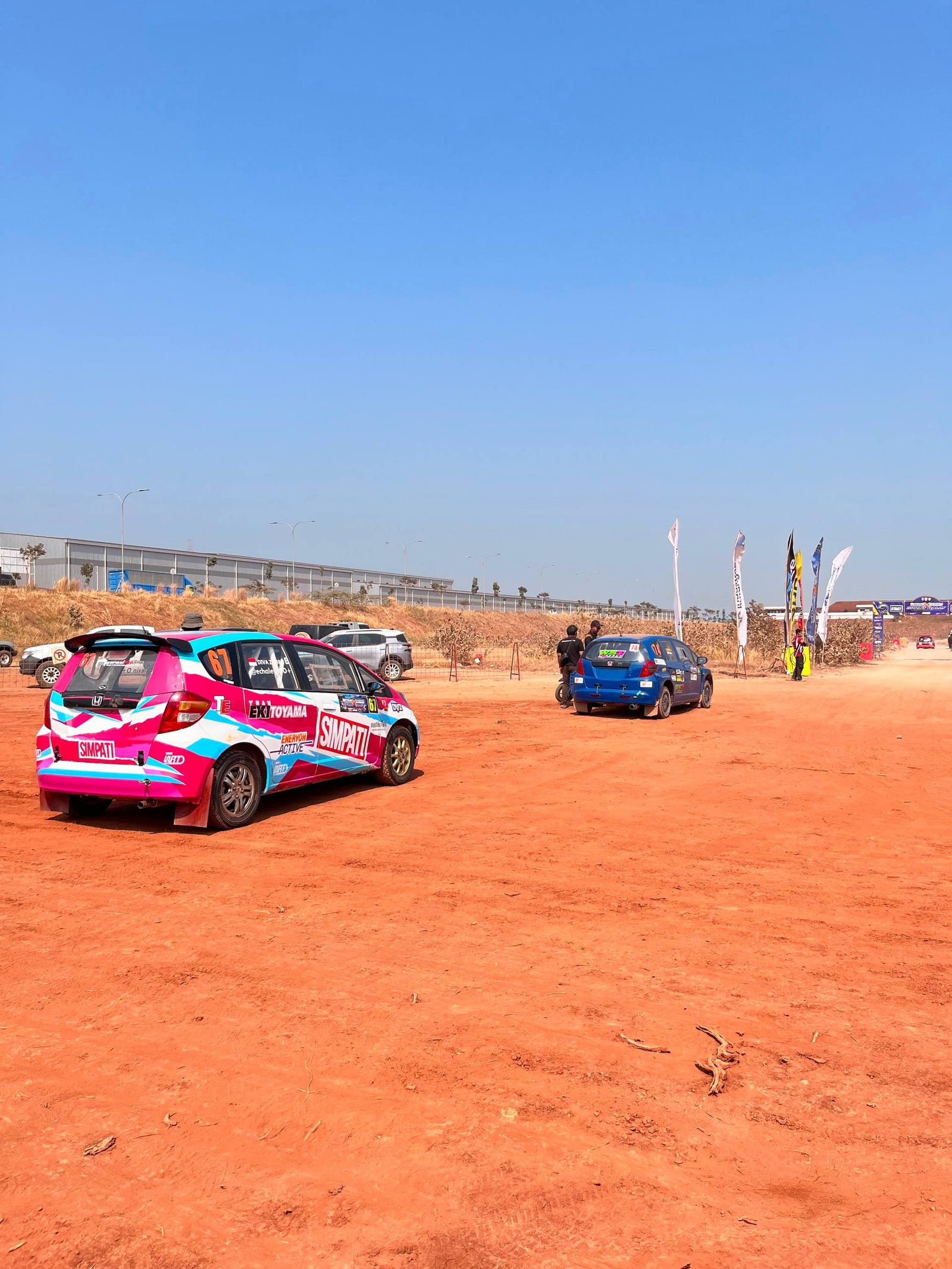 Sprint Rally di KITB Suguhkan Trek Baru dengan Pemandangan Laut Jawa