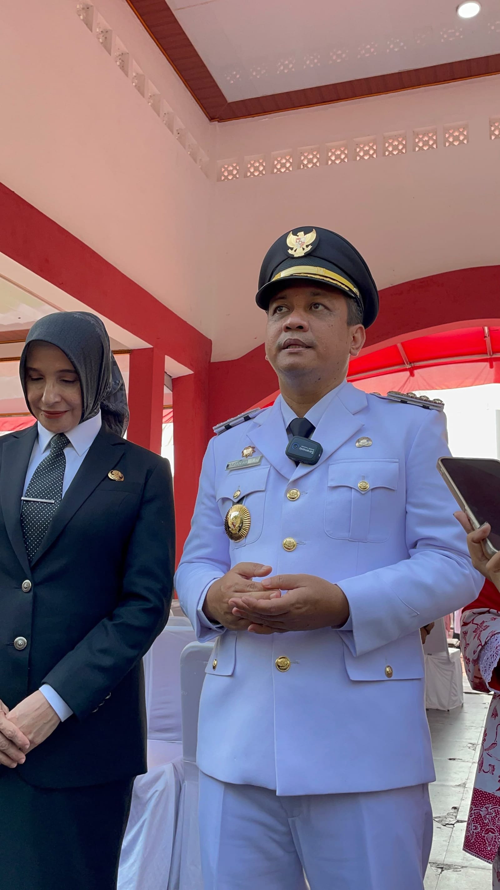 Upacara HUT ke-81 RI di Pekalongan, Wali Kota Soroti Balon Udara dan Keselamatan Lomba