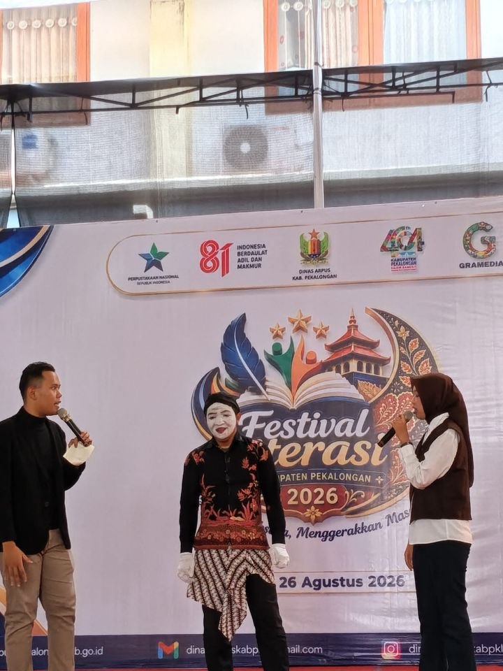 Festival Literasi Kabupaten Pekalongan 2026 Hadirkan Ribuan Pengunjung
